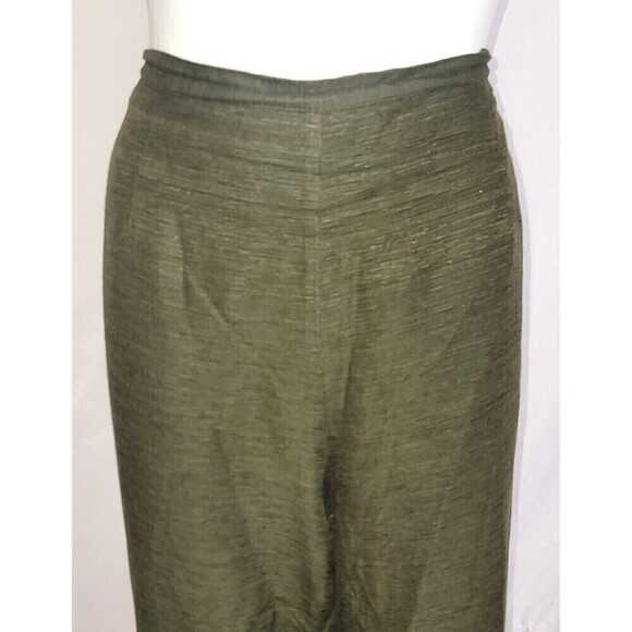 Silkland 100% Silk Floral Embroidered Capris - Size 18W - Picture 5 of 11